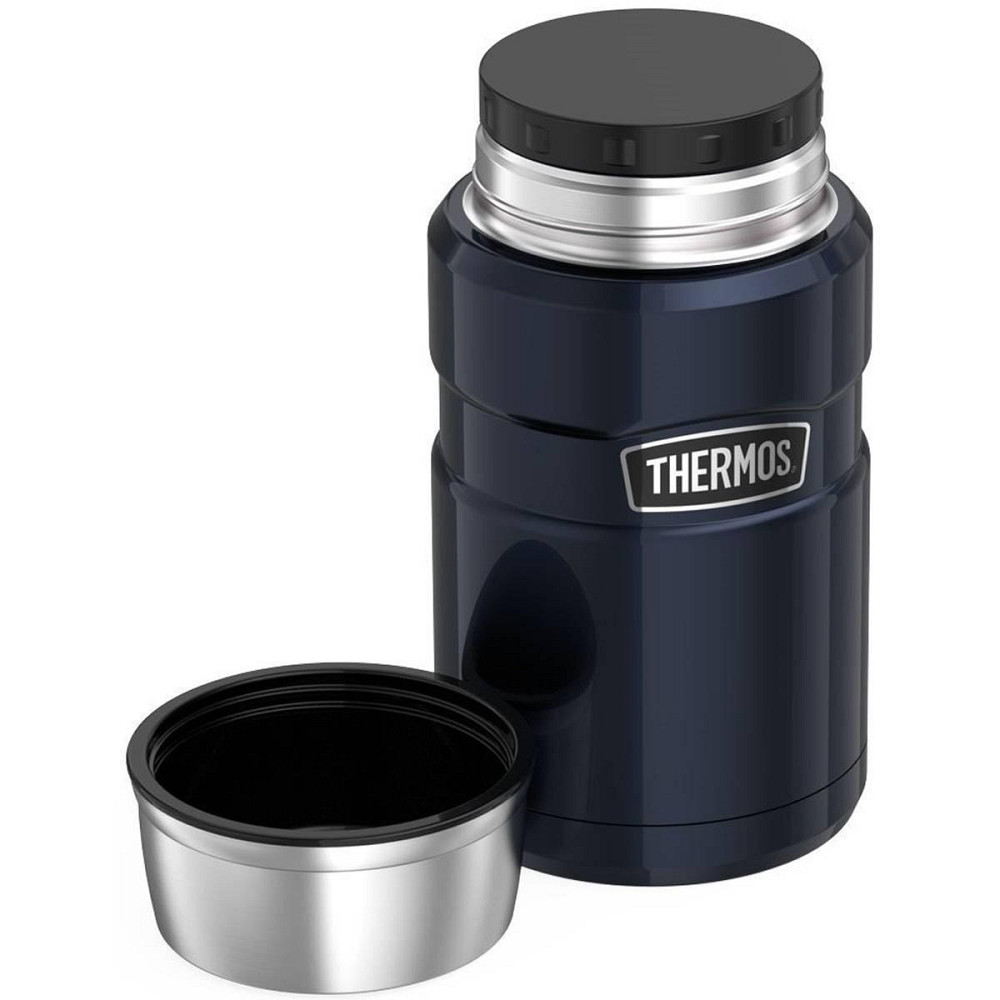 Термос для Їжи 0.71 літр Thermos "Stainless King Food Flask" (173030) Midnight Blue Нововолинськ - фото 1