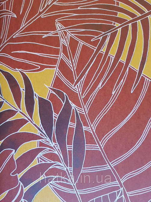 Шпалери флізелінові Khroma LAV107 LA VIE EN ROSE гілки листя бордові Київ - фото 3