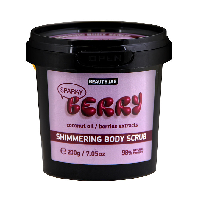Скраб для тела Мерцающий Блестящая ягодка Beauty Jar 200 г Киев - изображение 1