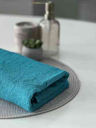 Полотенце однотонное Ideal Textile 50х90 см 400 г/м2 (56860914) Бірюзовий 1 шт Черновцы