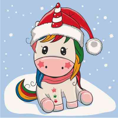 Картина по номерам ArtCraft Єдиноріжка в капелюсі 30х30 см (15555-AC) Вінниця