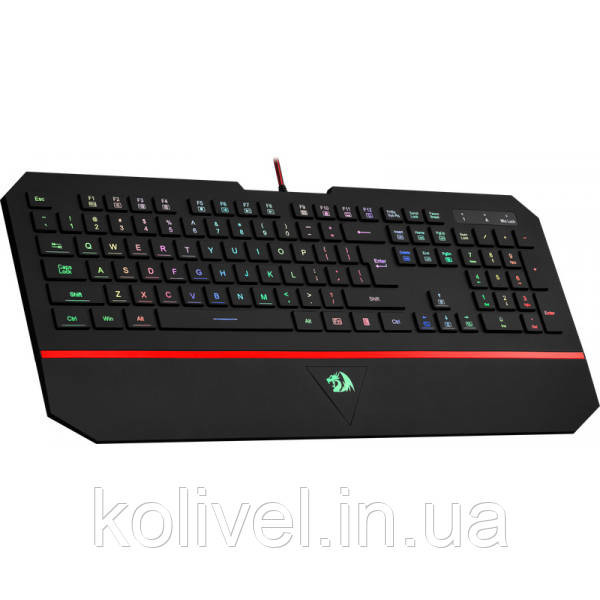 Клавіатура Redragon Karura2, ігрова, RGB, підставка, UKR, USB (75053) Київ - фото 4