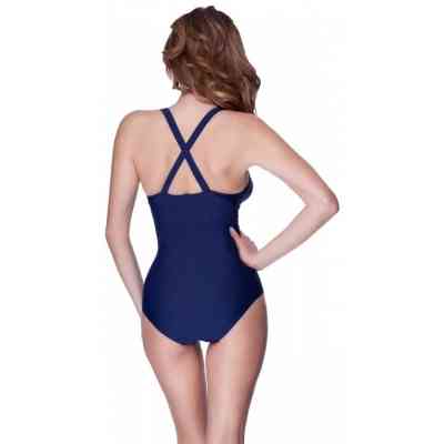 Купальник Aqua Speed Greta 351-04 темно-синій, блакитний 44 (5908217655479) Винница