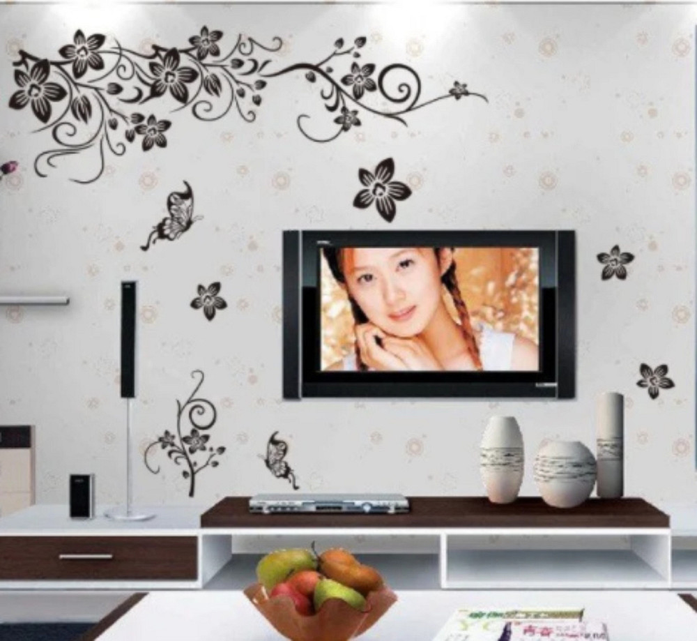 Наклейка декоративна Квіти Київ - фото 4