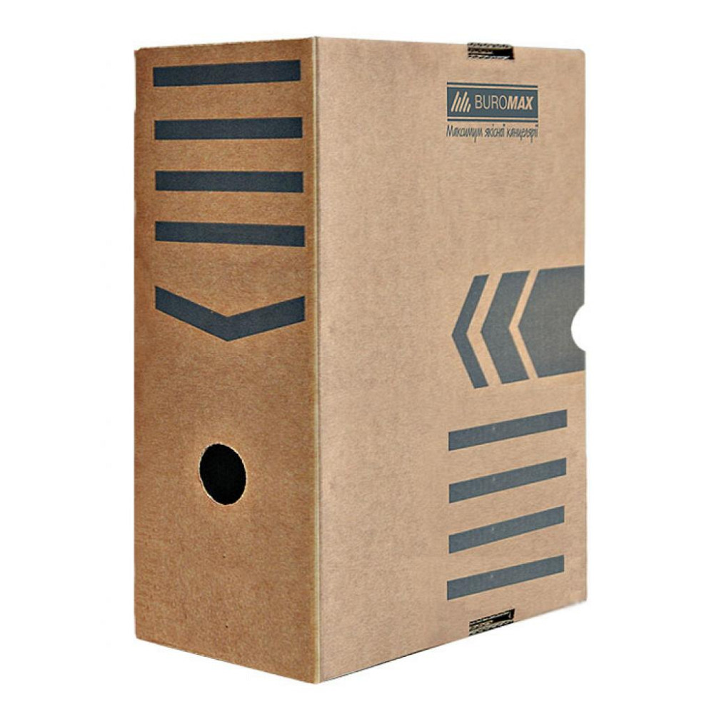 Архивный бокс Buromax 150мм, JOBMAX, крафт (BM.3262-34) Винница - изображение 1