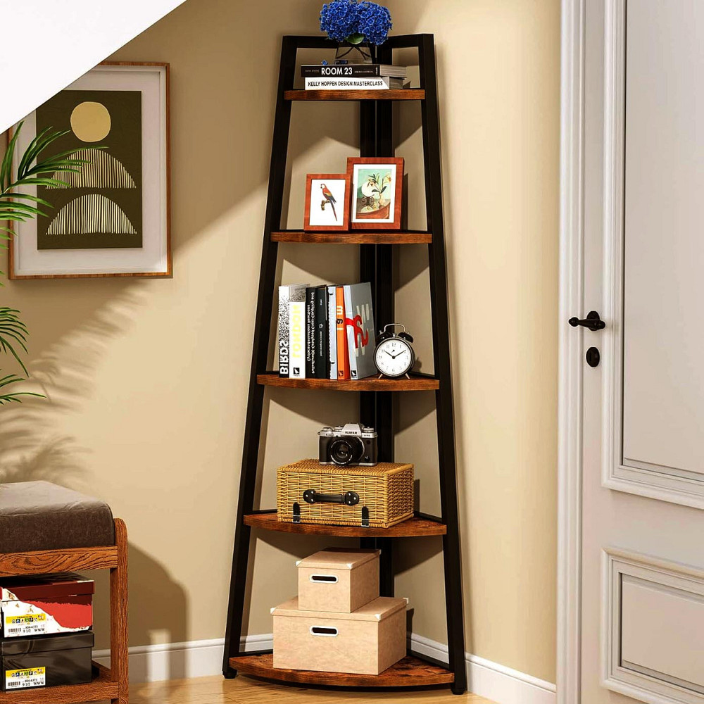 Стеллаж угловой для ванной 