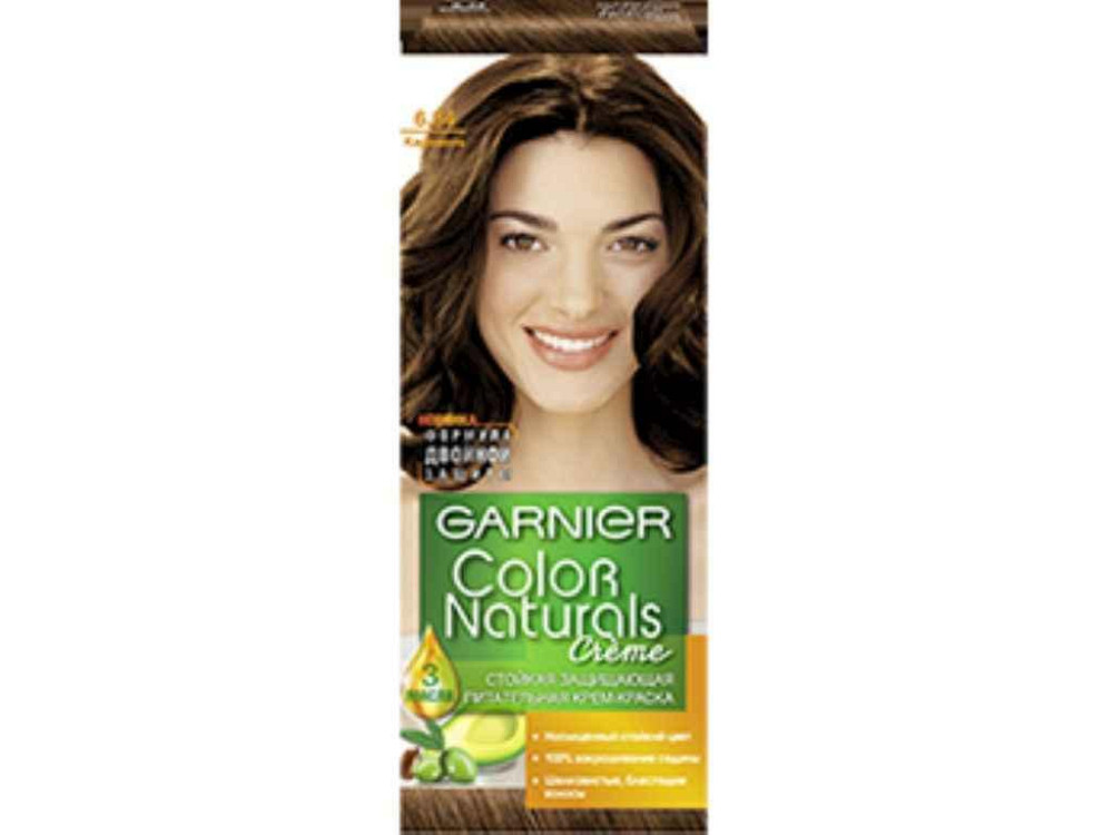 Крем-краска стойка Карамель Color Naturals (тон 6.34) ТМ GARNIER Solmir Киев - изображение 1