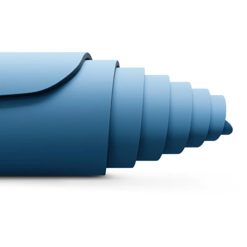 Коврик для фитнеса Hop-Sport PU нескользящий для йоги пилатеса растяжки дома и спортзала синий йога мат Киев - изображение 7