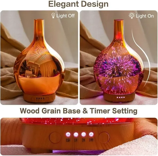 Увлажнитель воздуха в форме стеклянной вазы Star Light 8428 Одесса - изображение 6