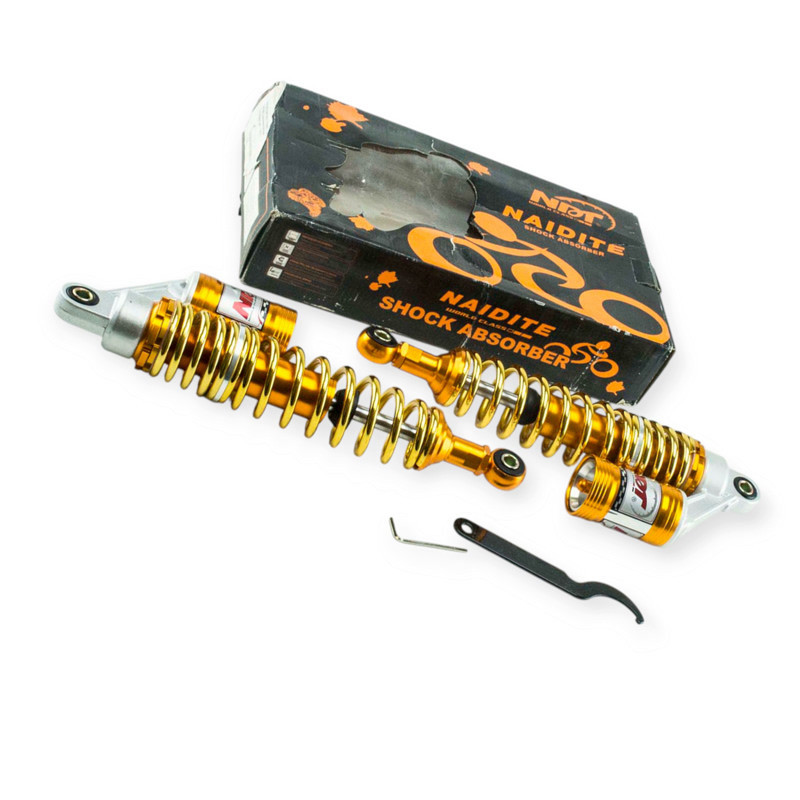 Амортизатор DELTA, Минск газомаслянные 330мм с подкачкой (золотистые) задний Мукачево - изображение 1