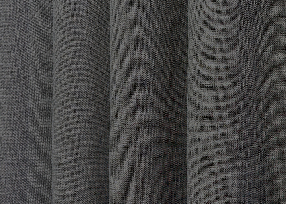 Комплект готовых штор VR-Textil Лен Лён Мешковина № 1140ш Графитовый 150х270 см 2 шт (30-961) Киев - изображение 8