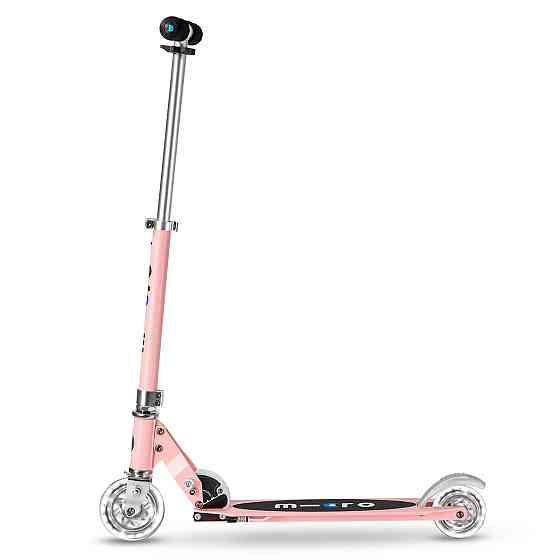 Самокат Micro серії Sprite LED - Неонова троянда Дніпро