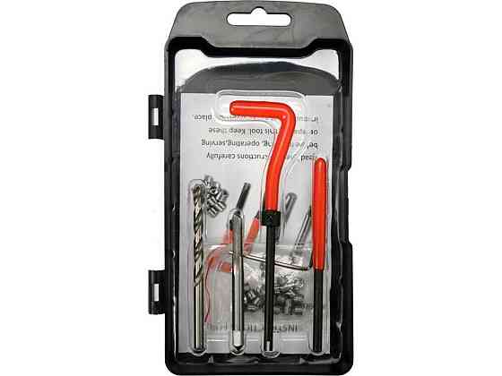 Інструменти і вставки для ремонту різьби YATO М14 х 1.25 мм, компл. 15 шт. [10/30] Одеса