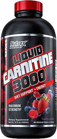 Liquid Carnitine 3000 473 ml (Berry Blast) Луцьк