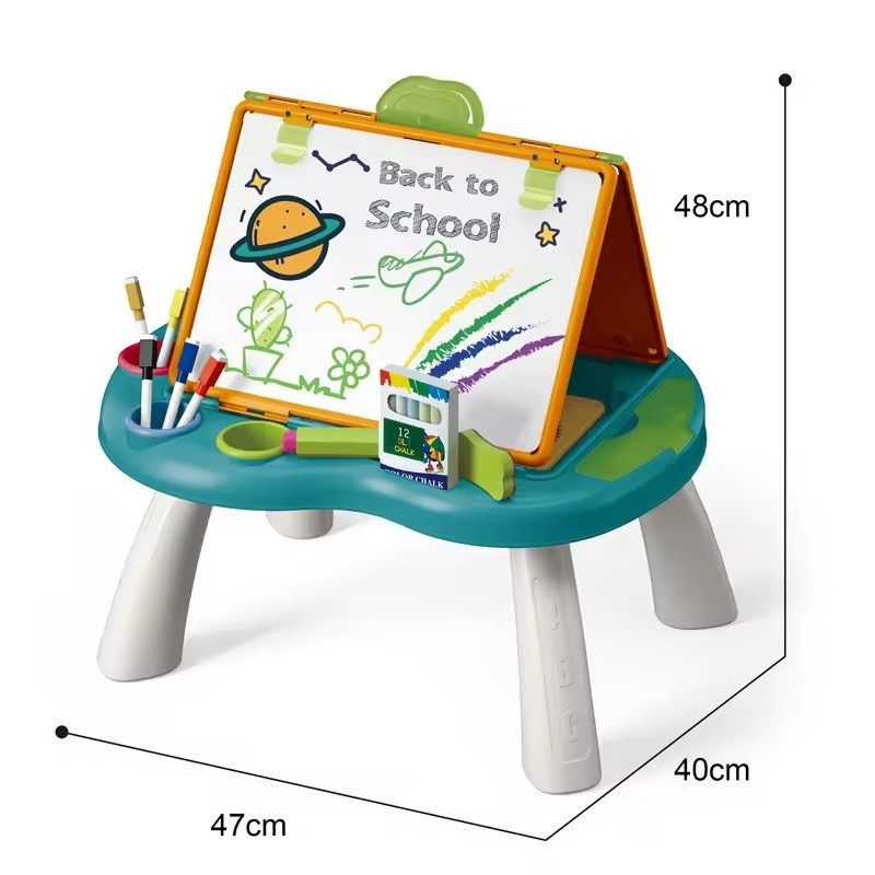 Магнітна дошка двостороння, дитяча на ніжках CJ-2228206 Кам'янець-Подільський - фото 4