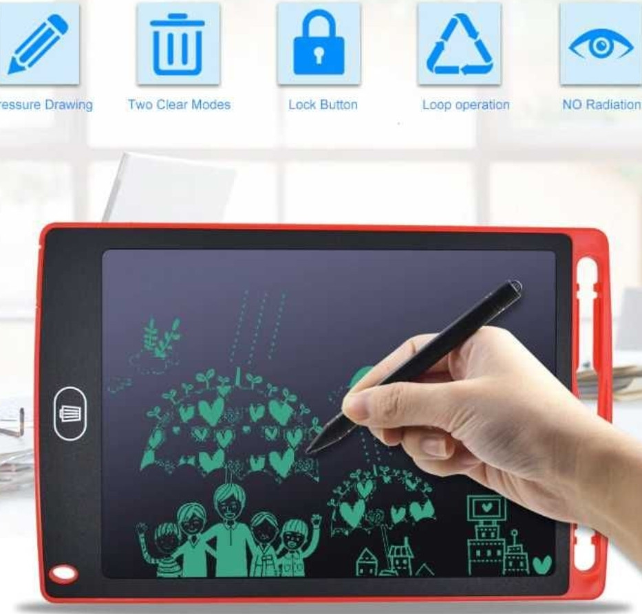 Портативний цифровий планшет графічна дошка для малювання LCD. Харків - фото 7