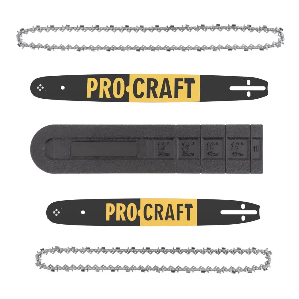 Бензопила Procraft GS50 40/45 см 2 шины 2 цепи,Пила цепная 49.3 куб.см, Профессиональные бензопилы Львов - изображение 9
