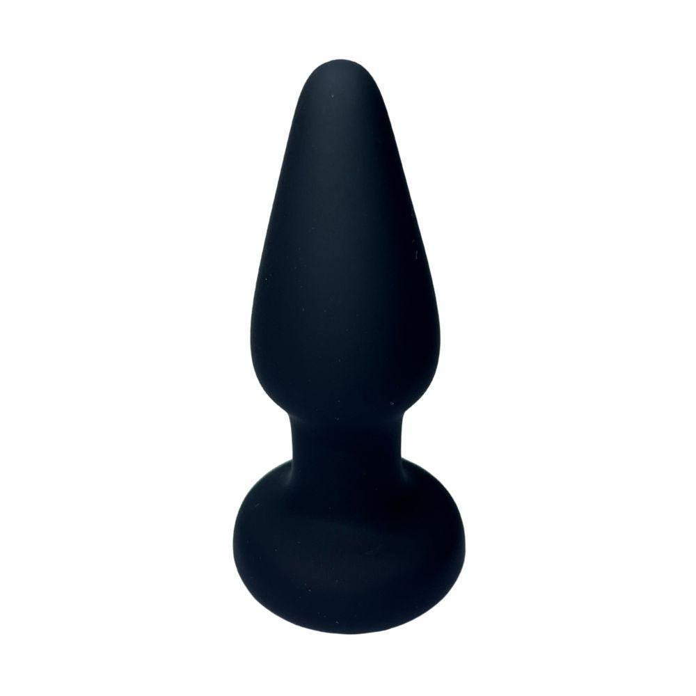 Анальная пробка Passion Play с RGB-подсветкой, чёрная, 8.6 х 4 см Sex Aura Киев - изображение 2