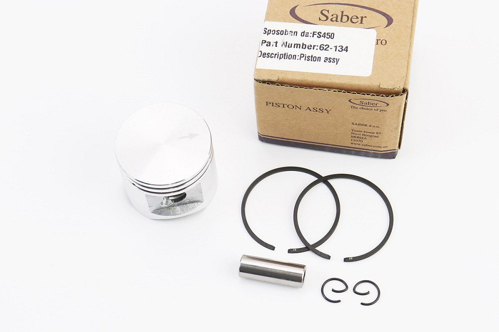 Поршень к-кт 42мм (палець 10мм)  FS-450 Киев - изображение 1