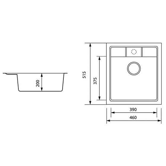 Майка кухонна Zerix ZS-4651S-12 Коричнева (ZX4568) Київ