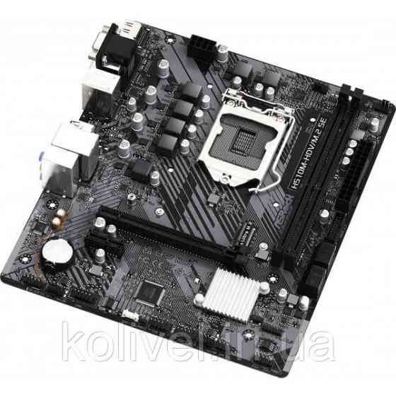 ASRock H510M-HDV/M.2 SE (1200/H470, 2*DDR4, 1xPCIex16, HDMI/DVI/VGA, 4xSATA, M.2, GLan, 7.1ch, mATX) Киев