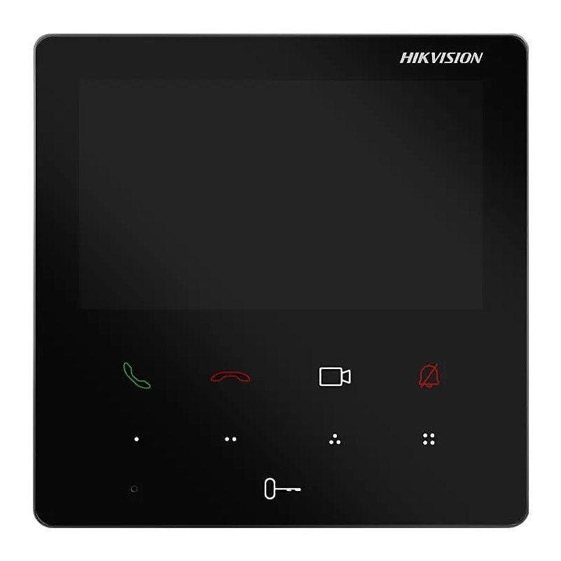 IP-відеодомофон Hikvision DS-KH6110-WE1 Чорний Харків - фото 1