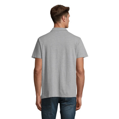 Поло Sol's Spring II сірий меланж M (11362360M) Винница - изображение 2