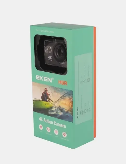 Экшн камера Eken H9R 4k Wi-Fi Black Original Коломыя - изображение 5