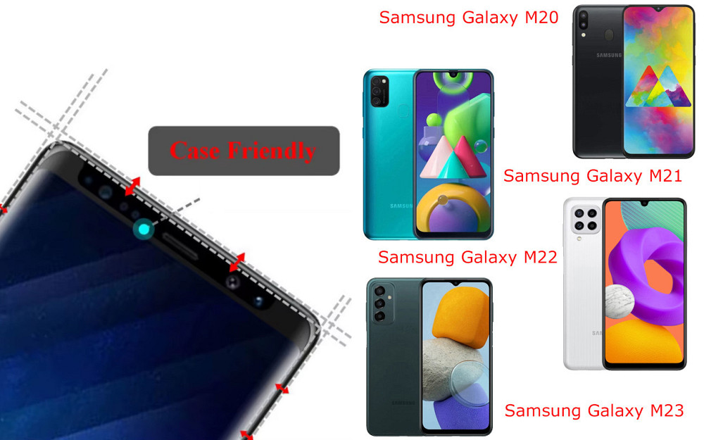 Захисне скло HyperGlass Pro для Samsung Galaxy M20, M21, M22, M23 – максимальна чутливість та захист Київ - фото 4