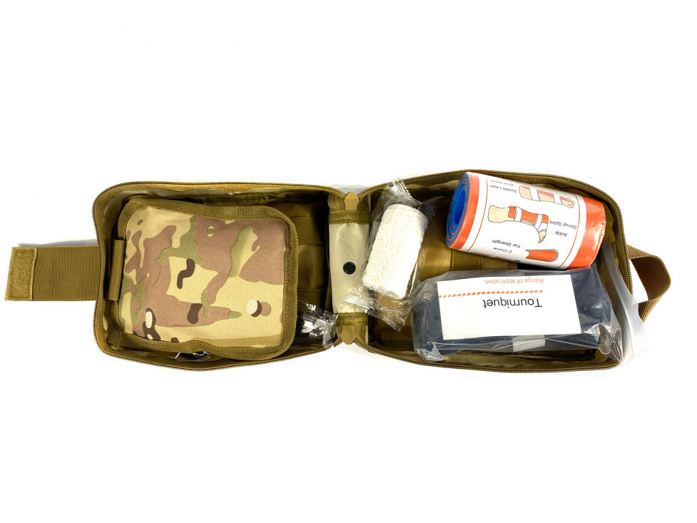 Аптечка медична першої допомоги укомплектована, сумка аптечка тактична рятувальна для ЗСУ Каменец-Подольский - изображение 5