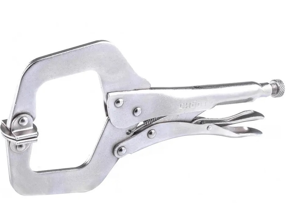 Зажим ручной, увеличенный захват, подвижные губки, 170 мм 18425 Полтава - изображение 1