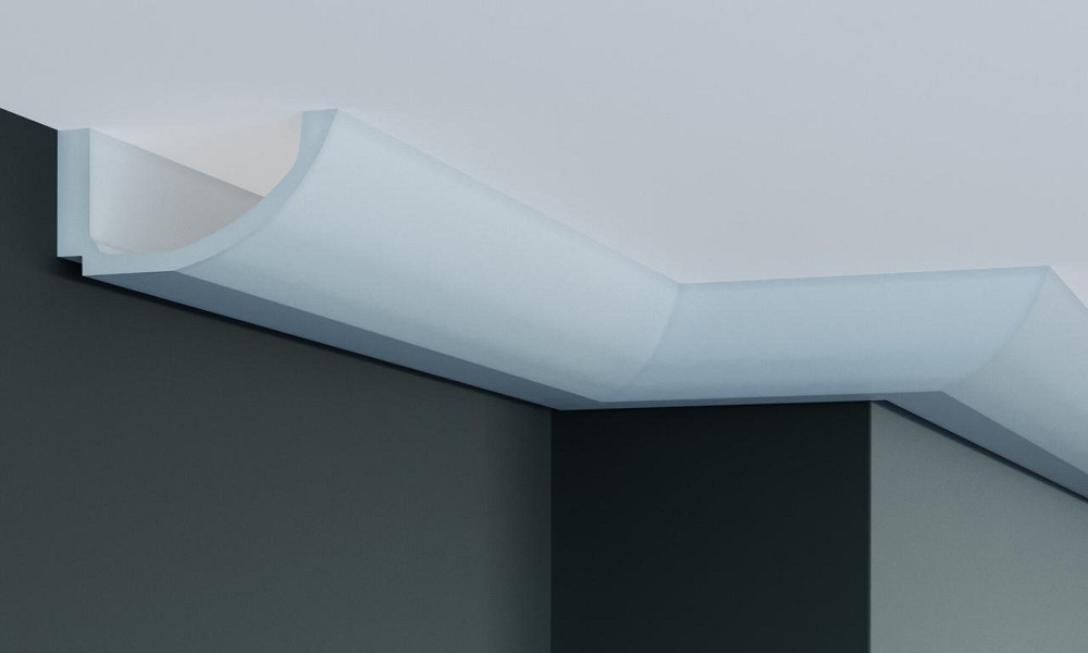 Карниз полиуретановый гладкий Gaudi Decor P 883 Днепр - изображение 3