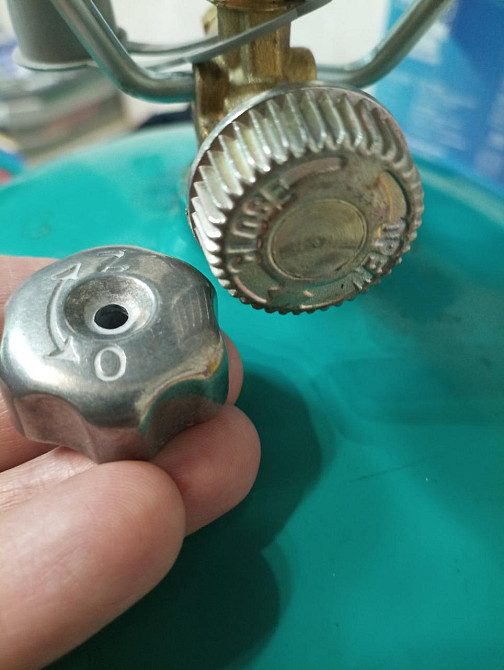 Вентель крана туристичного газового балона Киев - изображение 4