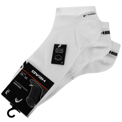 Носки Head Sneaker 3P Unisex 761010001-300 3 пари Білий 35-38 (8718824272375) Винница - изображение 5