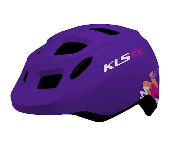 Велосипедний шолом KLS Zigzag 022 S (49-53см) фіолетовий Бровари