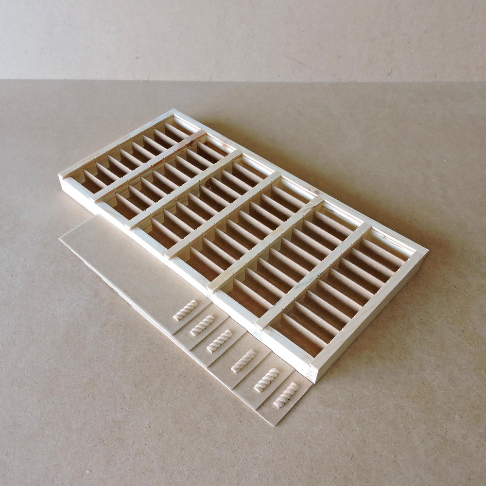 Пенал дерев'яний "Півонія 54" 60х30х4см Миколаїв - фото 2