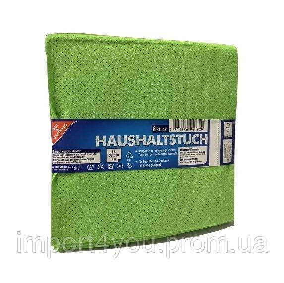 Салфетки универсальные для уборки G&G (Haushalts tuch) 6 шт. Харьков - изображение 1