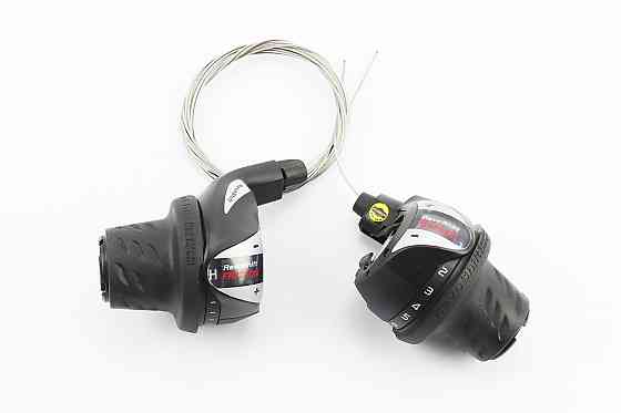 Перемикачі (грипшифт) 3x6 швидкості, чорні SL-RS 36 Київ