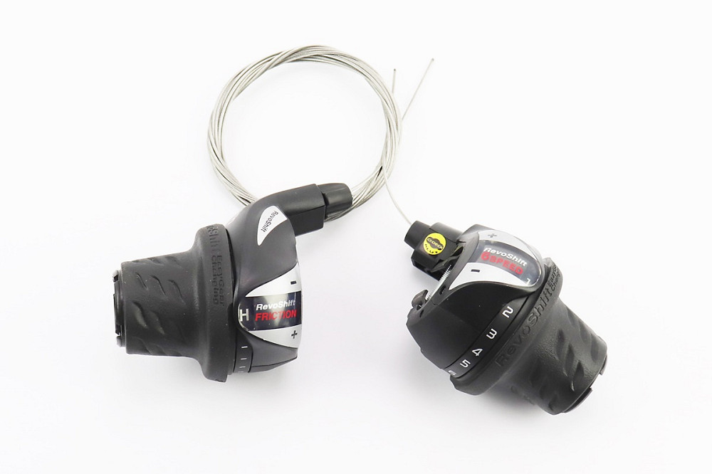 Перемикачі (грипшифт) 3x6 швидкості, чорні SL-RS 36 Київ - фото 1