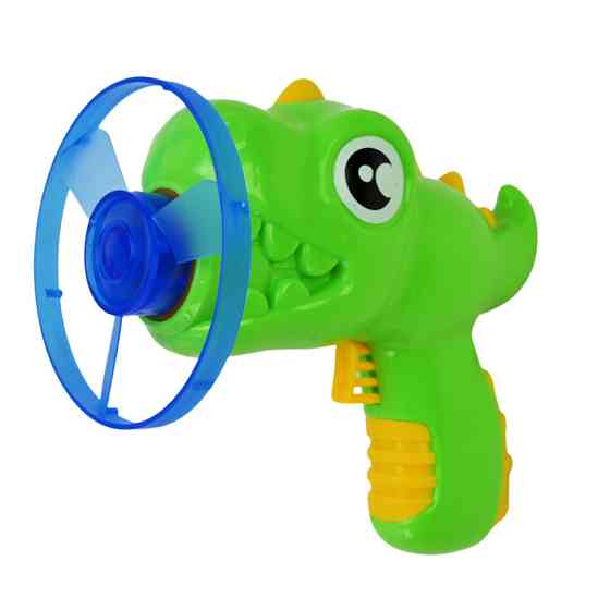 Детский пистолет запускалка Динозаврик HM-03(Green) 4 диска Винница