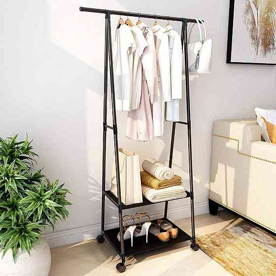 Універсальна підлогова вішалка для одягу до 20 кг,(160 х 55 х 42 см) SBR Київ