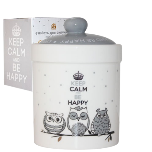 Ємність для сипучих продуктів Совушки 700мл S&T 6922-18 Житомир - фото 1