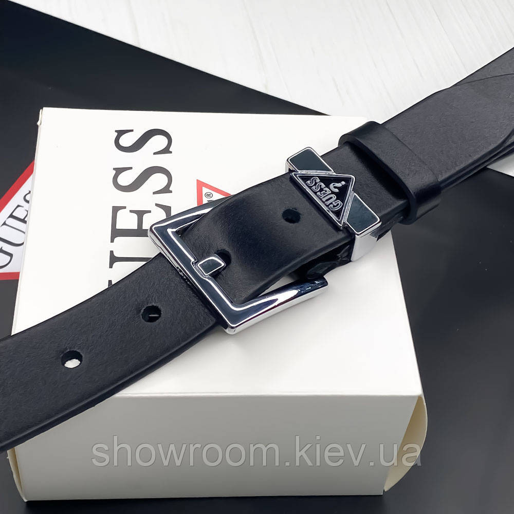 Женский кожаный ремень (4005) silver Киев - изображение 1