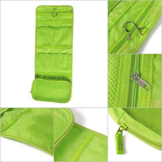 Органайзер дорожный сумочка косметичка Travel Storage Bag. Цвет: зеленый EQ-99 Львов