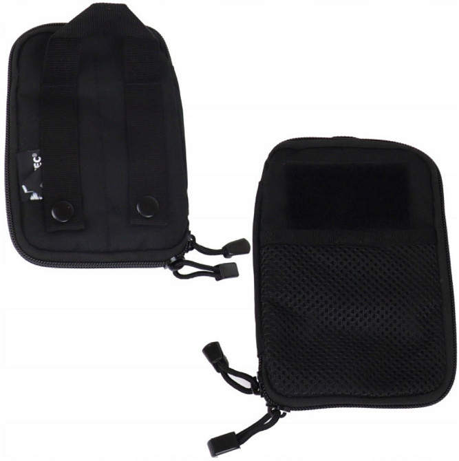 Універсальний Органайзер (Підсумок) із системою Molle + панель Mil-Tec "Belt Office" (13489002) Black Нововолинськ - фото 1