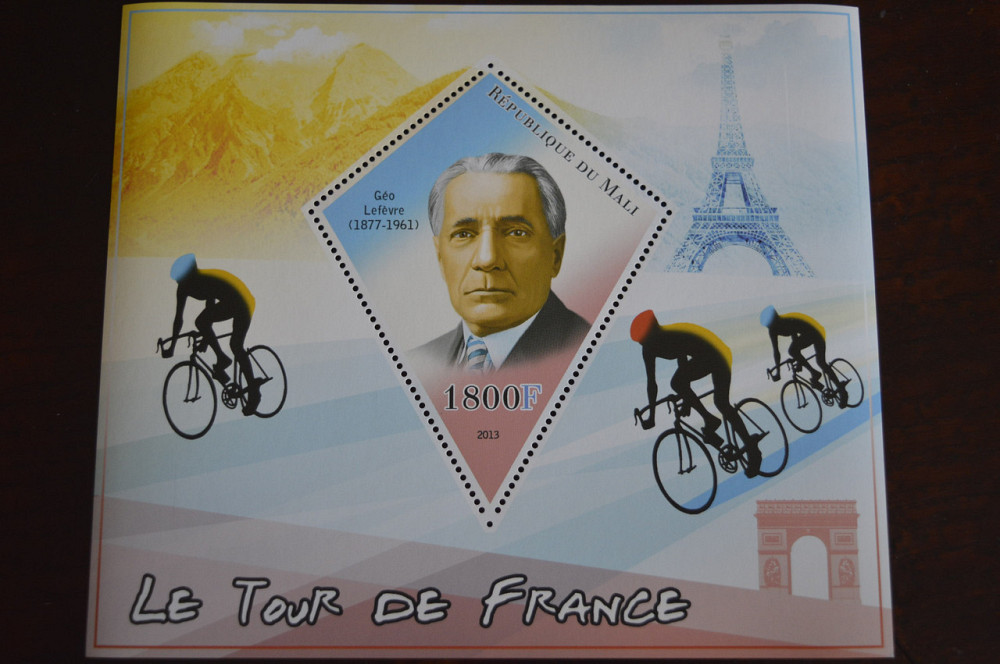 Мали. Личности. Спорт. Блок. 2013 год (Д) Полтава - изображение 1