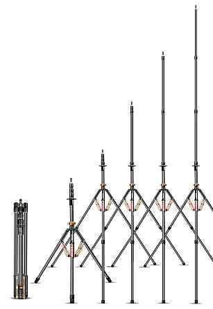 Стойка для освещения профессиональная стойкая к 5кг 86-260см QZSD LS288A Киев