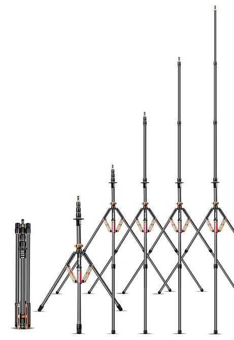 Стойка для освещения профессиональная стойкая к 5кг 86-260см QZSD LS288A Киев - изображение 2