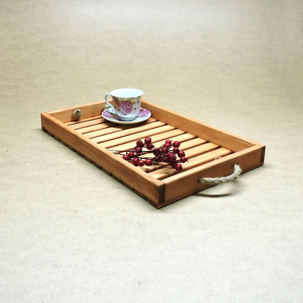 Поднос деревянный 