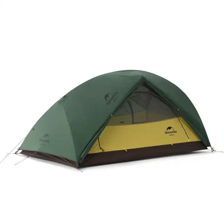 Намет надлегкий двомісний  з футпринтом Naturehike Star-River 2 Updated NH17T012-T, 210T, темно-зелений Київ - фото 1